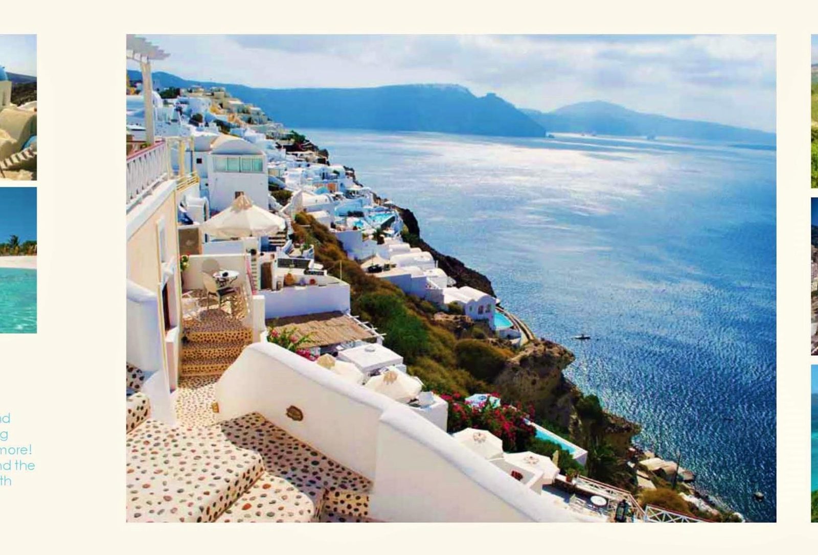 Σαντορίνη, θέα στην καλντέρα από παραδοσιακό ξενοδοχείο